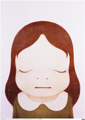 YOSHITOMO NARA (1959 - ) Cosmic Girls: Eyes Open/Eyes Closed.